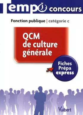 Couverture du produit · QCM de culture générale - Catégorie C - L'essentiel en 45 fiches