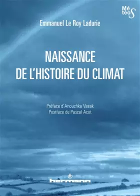 Couverture du produit · Naissance de l'histoire du climat