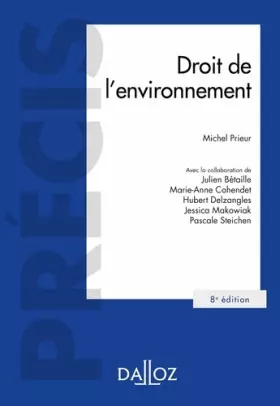 Couverture du produit · Droit de l'environnement. 8e éd.