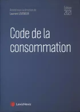 Couverture du produit · Code de la consommation 2021