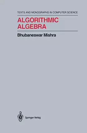 Couverture du produit · Algorithmic Algebra