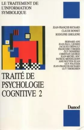 Couverture du produit · Traité de psychologie cognitive Bd.2