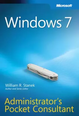 Couverture du produit · Windows® 7 Administrator's Pocket Consultant