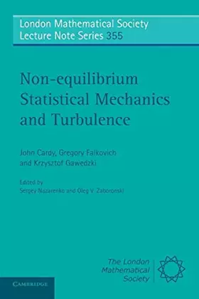 Couverture du produit · Non-equilibrium Statistical Mechanics and Turbulence