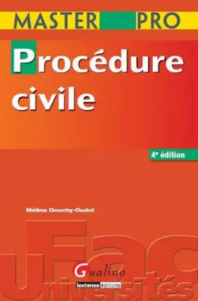 Couverture du produit · Procédure civile