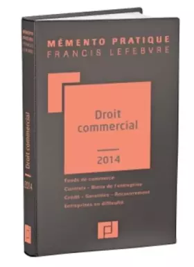 Couverture du produit · MEMENTO DROIT COMMERCIAL 2014