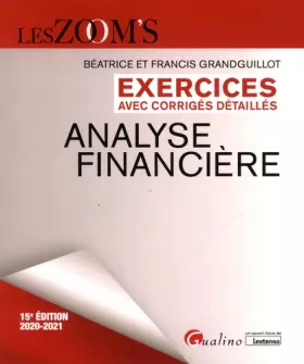 Couverture du produit · Analyse financière: Exercices avec corrigés détaillés