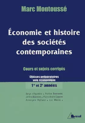Couverture du produit · Economie et histoire des sociétés contemporaines