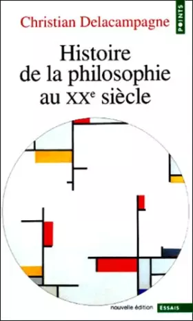 Couverture du produit · Histoire de la philosophie au xxe siecle