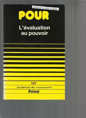 Couverture du produit · Pour n 107 l évaluation au pouvoir 092193