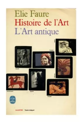 Couverture du produit · Histoire de l'art antique / Elie Faure