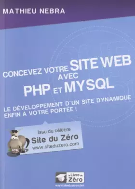 Couverture du produit · Concevez votre site web avec PHP et MYSQL