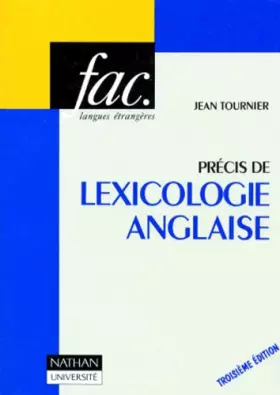 Couverture du produit · Précis de lexicologie anglaise