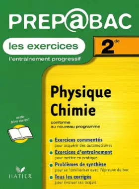 Couverture du produit · Prépabac, les exercices : Physique - Chimie, 2nde