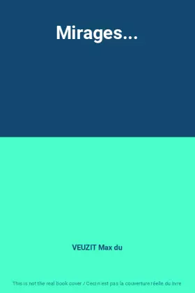 Couverture du produit · Mirages...