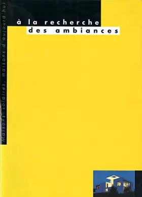 Couverture du produit · À la recherche des ambiances