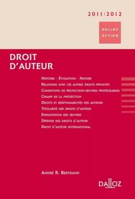 Couverture du produit · Droit d'auteur 2011/2012. 3e éd.