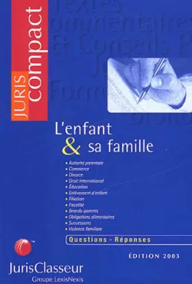 Couverture du produit · L'enfant & sa famille (ancienne édition)