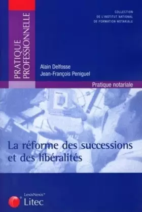 Couverture du produit · La réforme des successions et des libéralités