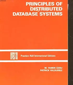 Couverture du produit · Principles of Distributed Databse Systems