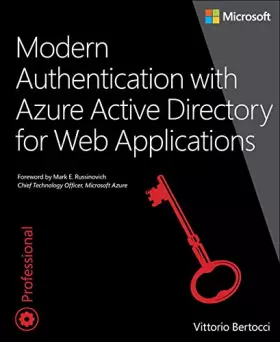 Couverture du produit · Modern Authentication with Azure Active Directory for Web Applications