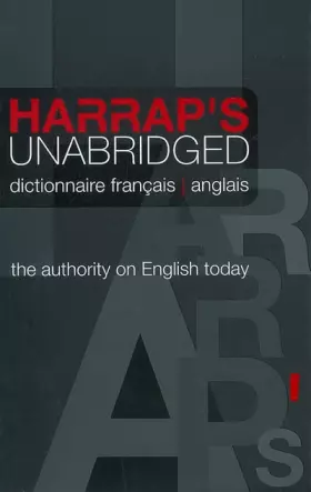 Couverture du produit · Harrap's Unabridged Francais Anglais Tome 2 Ne