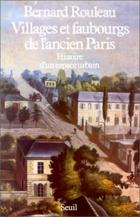 Couverture du produit · Villages et faubourgs de l'ancien Paris