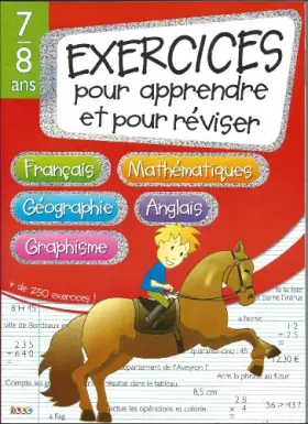 Couverture du produit · 7/8 ANS exercices pour apprendre et reviser