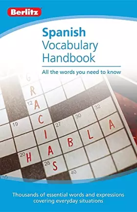 Couverture du produit · Berlitz Spanish Vocabulary Handbook