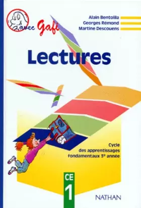 Couverture du produit · Lectures CE1. Cycle des apprentissages fondamentaux 3e année