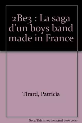 Couverture du produit · 2Be3 : La saga d'un boys band made in France