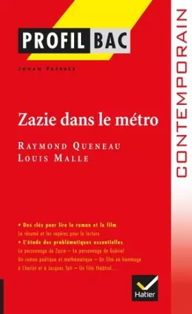 Couverture du produit · Zazie dans le métro de Raymond Queneau et Louis Malle