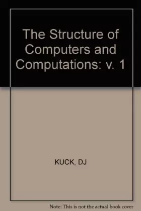 Couverture du produit · Structure of Computers and Computations, The