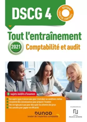 Couverture du produit · DSCG 4 - Comptabilité et audit 2021 - Tout l'entraînement: Réforme Expertise comptable