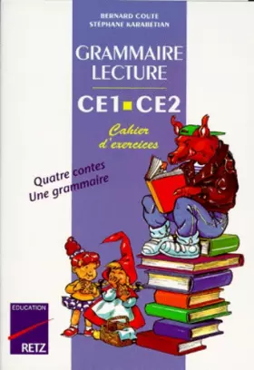 Couverture du produit · Grammaire et lecture, CE1, CE2, cahier d'exercices