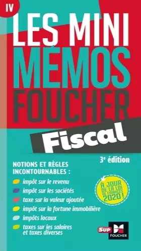 Couverture du produit · Les mini memos Foucher - Fiscal - 3e edition - Révision