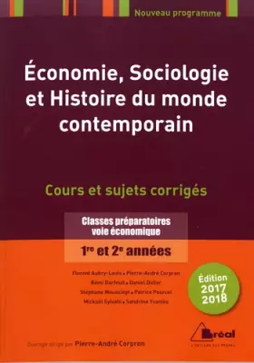 Couverture du produit · Economie, sociologie et histoire du monde contemporain