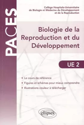 Couverture du produit · Biologie de la Reproduction & du Développement UE2