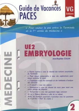 Couverture du produit · UE 2 Embryologie