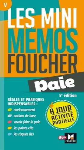Couverture du produit · Les mini memos Foucher - Paie - 5e édition - Révision