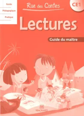Couverture du produit · Lectures CE1 Rue des Contes : Guide du maître