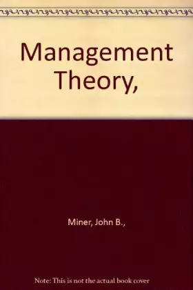 Couverture du produit · Management Theory