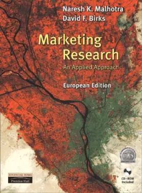 Couverture du produit · Marketing Research: European Edition: An Applied Orientation (Prentice Hall international editions)