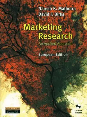 Couverture du produit · Marketing Research: European Edition: An Applied Orientation (Prentice Hall international editions)