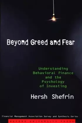 Couverture du produit · Beyond Greed and Fear: Understanding Behavioral Finance and the Psychology of Investing