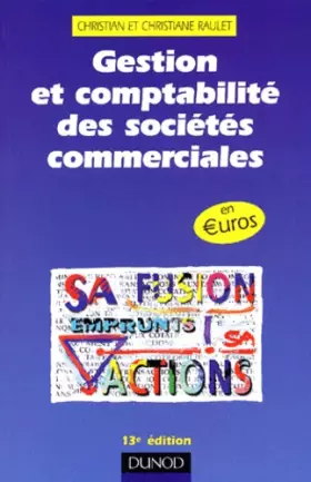 Couverture du produit · Gestion et compatibilité des sociétés commerciales. 13ème édition