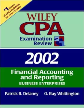 Couverture du produit · Wiley CPA Examination Review 2002: Business Enterprises Financial Accounting and Reporting