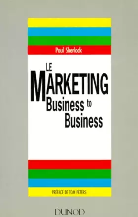 Couverture du produit · Le marketing : Business to business