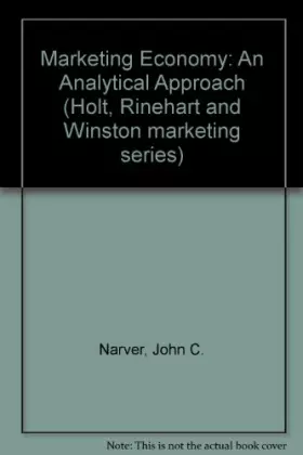 Couverture du produit · Marketing Economy: An Analytical Approach