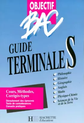 Couverture du produit · Guide BAC terminale S